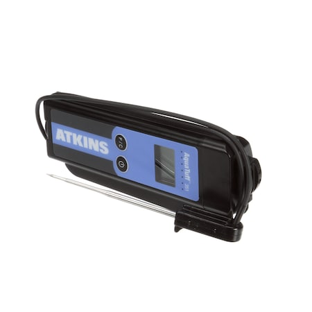 Cooper-Atkins Aquatuff W/ Wrap&Stow Duraneedle Probe, (2) 1.5V A 35132